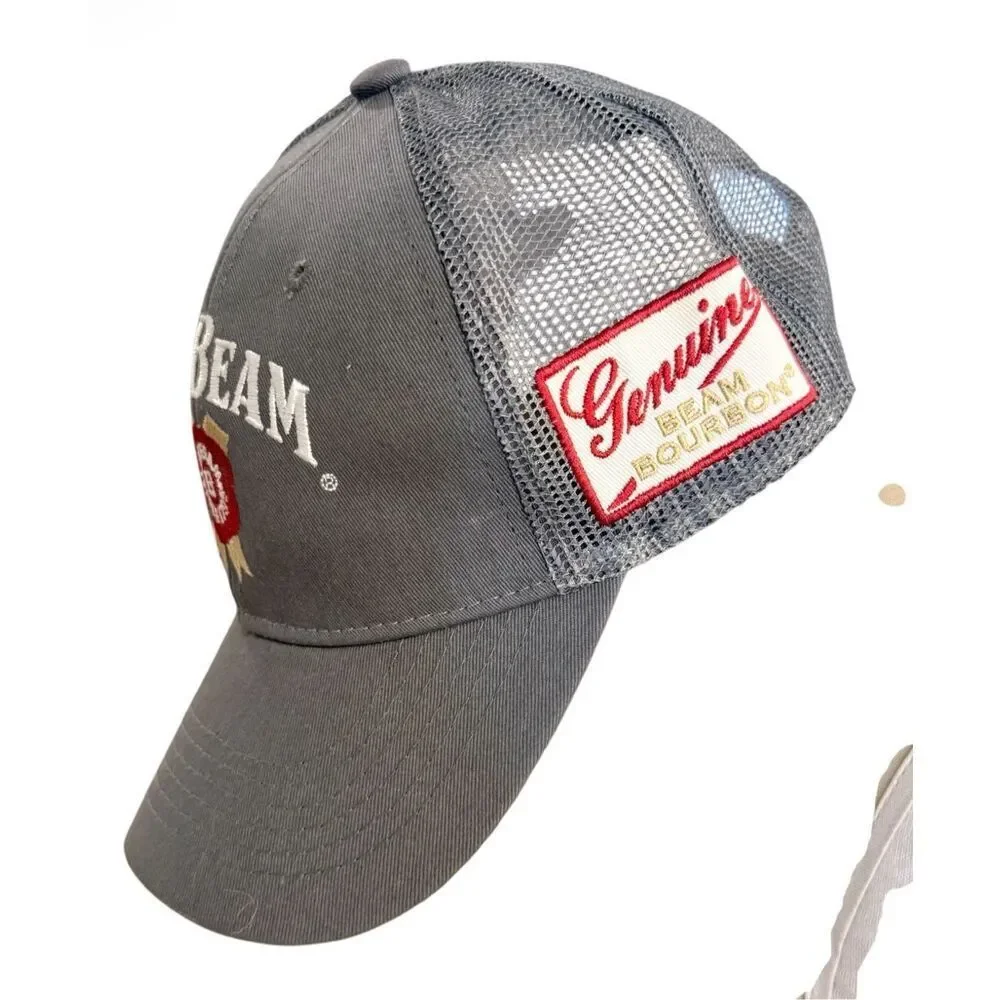 Jim Beam Bourbon Baseball Cap Adjustable Embroidered